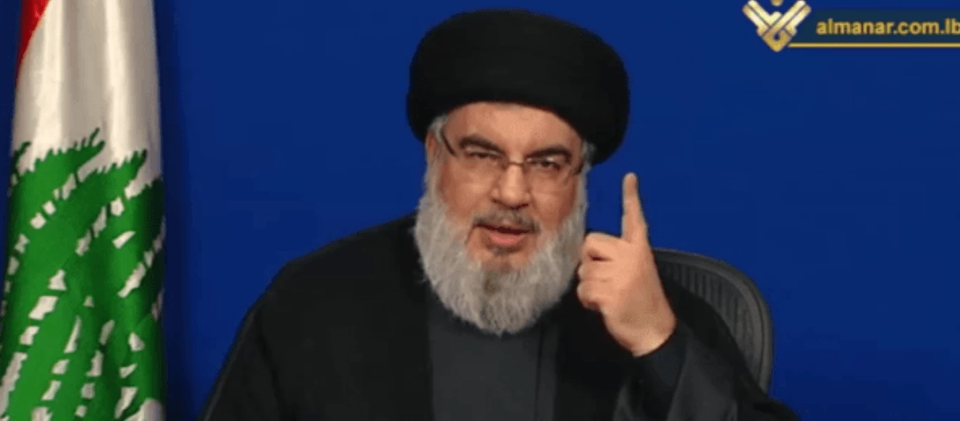 Ηγέτης Χεζμπολάχ το 2016: «Θα τινάξουμε δεξαμενές νιτρικής αμμωνίας σε λιμάνι του Ισραήλ - Θα είναι σαν πυρηνική βόμβα»